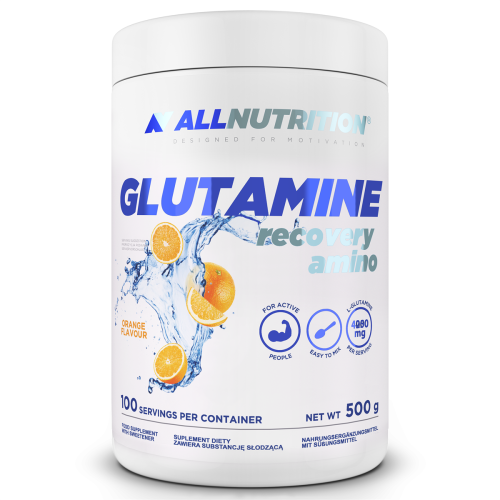 All Nutrition Glutamine Recovery Amino, 500 Grams